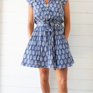 Marea Liz Dress in Blue Indigo